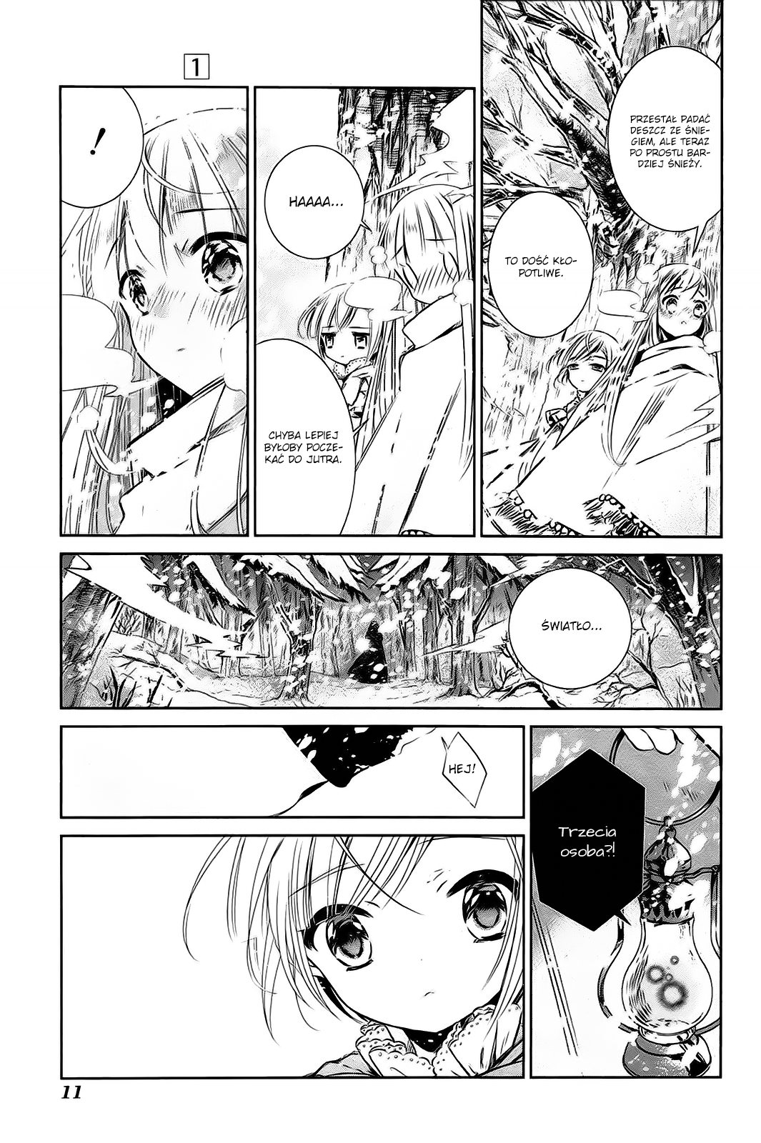 Majo no Shinzou Las w głębokim śniegu 第14页