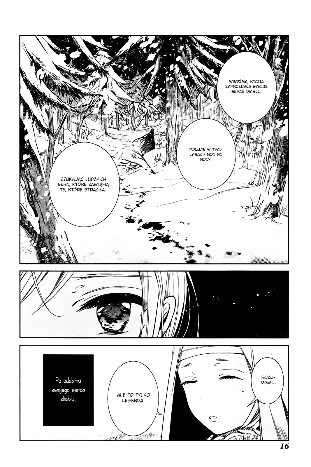 Majo no Shinzou Las w głębokim śniegu 第19页