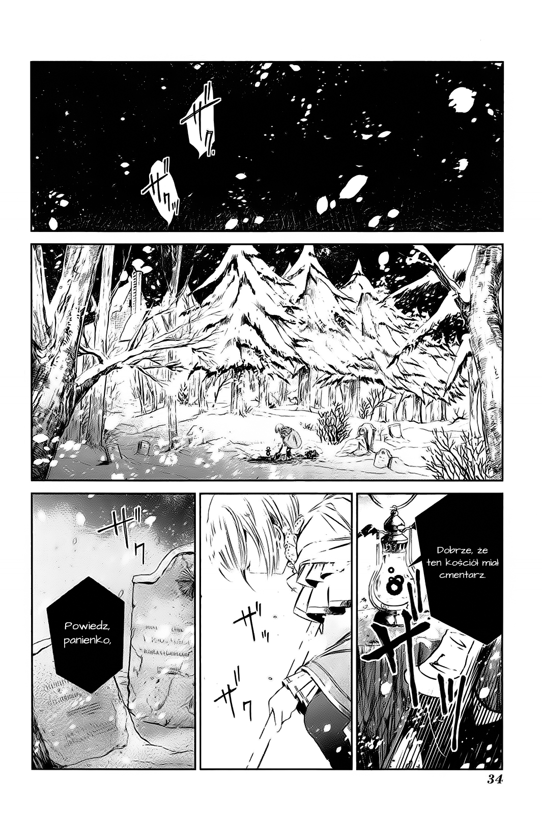 Majo no Shinzou Las w głębokim śniegu 第36页