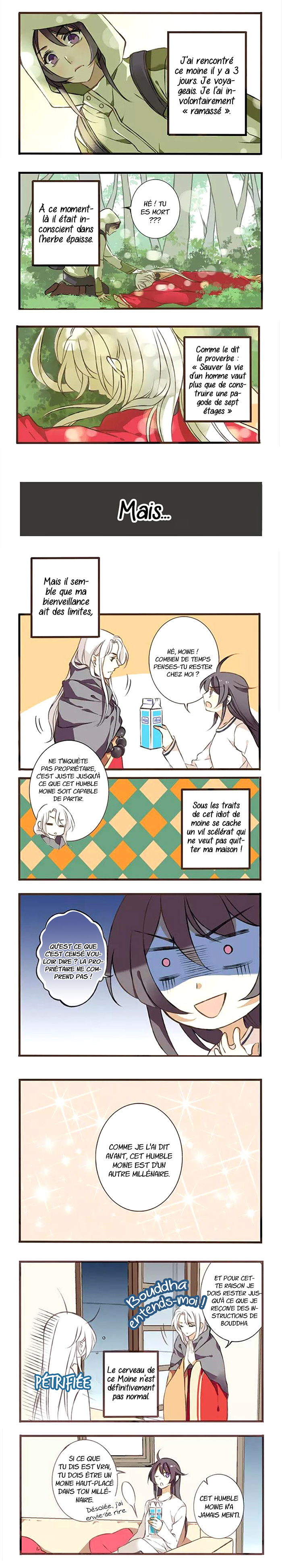 A "Dimwitted" Monk fell from Heaven Un moine dans ma salle de bain? 第4页