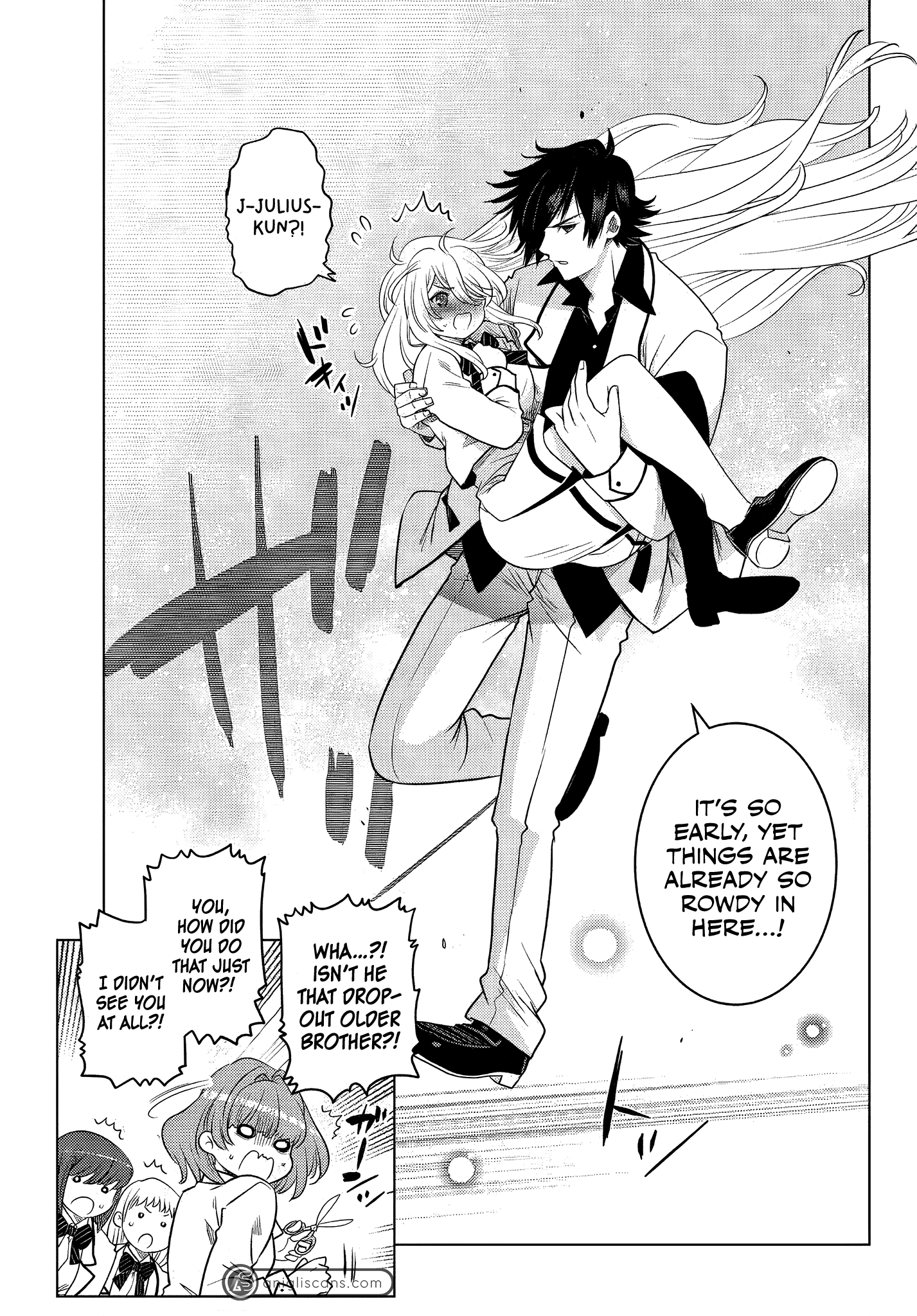 Ochikobore Datta Ani ga Jitsuha Saikyou ~Shijou Saikyou no Yuusha wa Tensei-shi, Gakuen de Mujikaku ni Musou Suru~ Vol. 1 Ch. 2.1 第11页