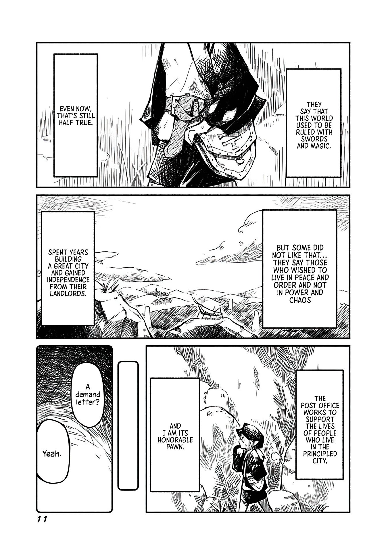 Ryuu to Yuusha to Haitatsunin The Elf, the Wizard, and the Demand Letter 第11页