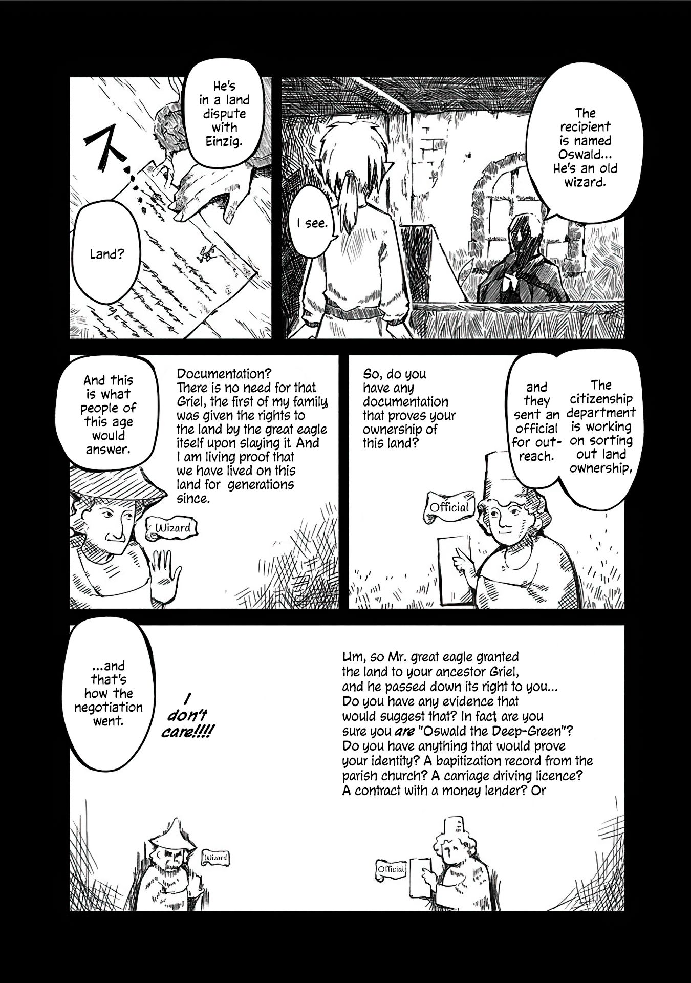 Ryuu to Yuusha to Haitatsunin The Elf, the Wizard, and the Demand Letter 第12页