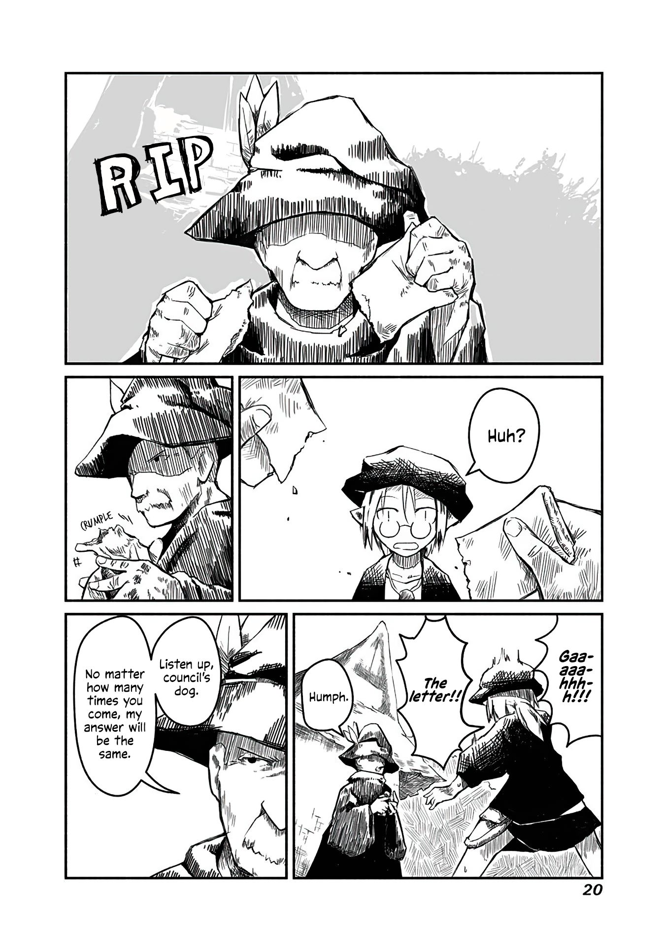 Ryuu to Yuusha to Haitatsunin The Elf, the Wizard, and the Demand Letter 第20页