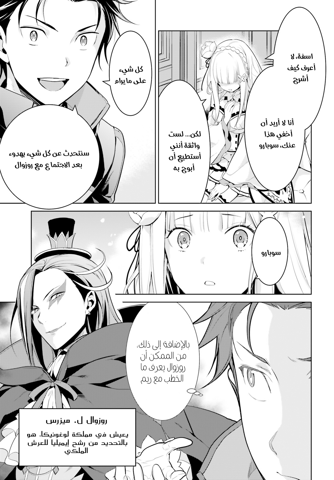 Re:Zero kara Hajimeru Isekai Seikatsu: Dai 4-shou—Seiiki to Gouyoku no Majo المكان الذي عادوا إليه 第27页