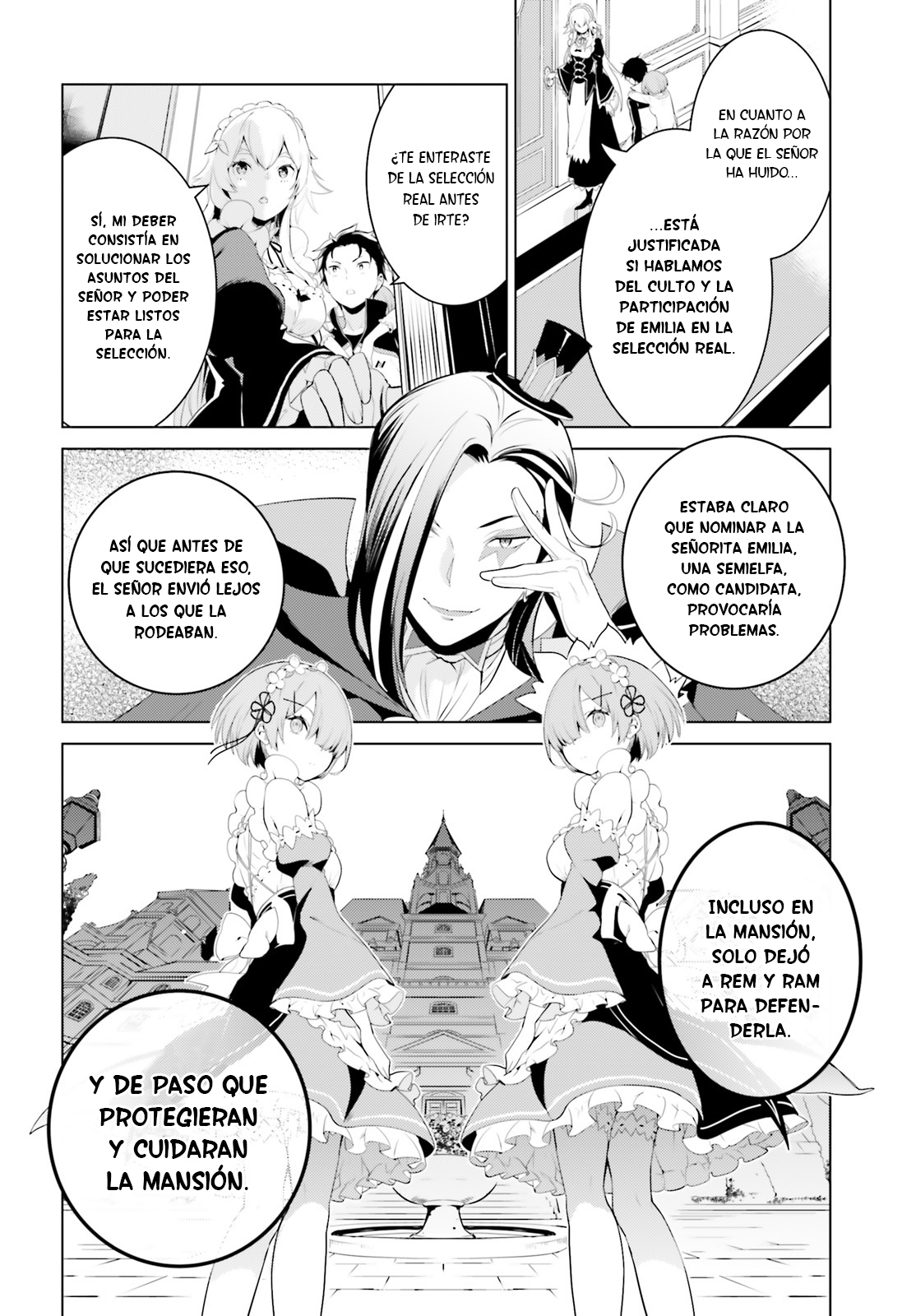 Re:Zero kara Hajimeru Isekai Seikatsu: Dai 4-shou—Seiiki to Gouyoku no Majo Reencuentros y transcursos 第11页