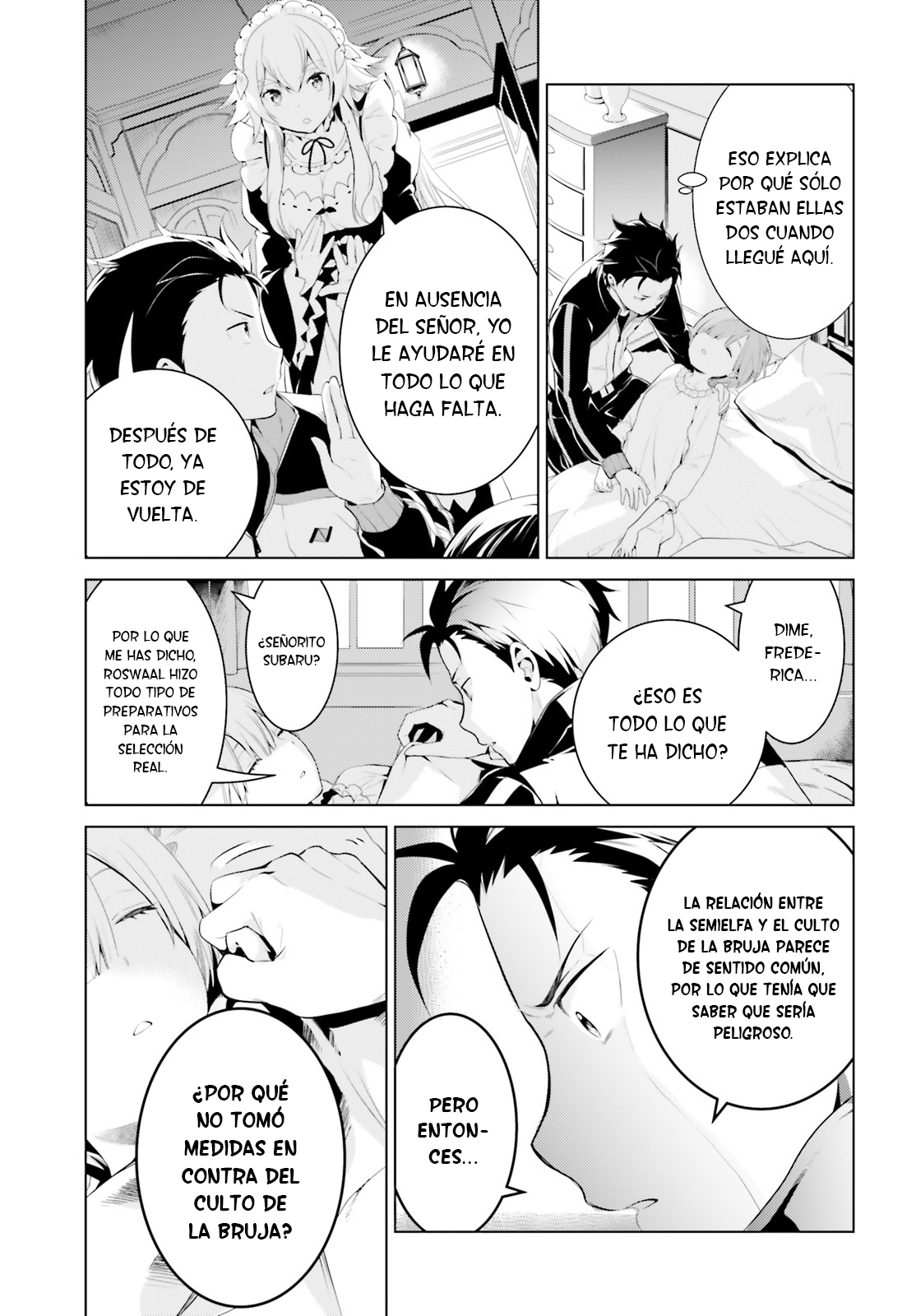 Re:Zero kara Hajimeru Isekai Seikatsu: Dai 4-shou—Seiiki to Gouyoku no Majo Reencuentros y transcursos 第12页