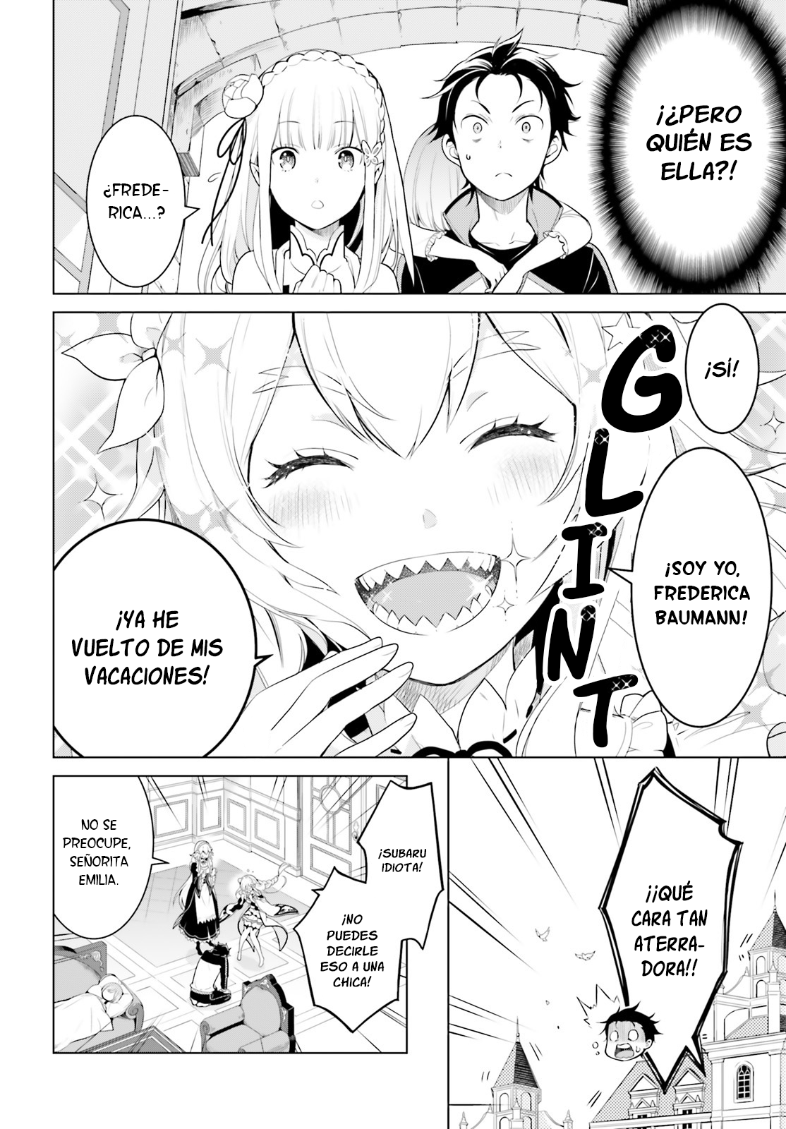Re:Zero kara Hajimeru Isekai Seikatsu: Dai 4-shou—Seiiki to Gouyoku no Majo Reencuentros y transcursos 第3页