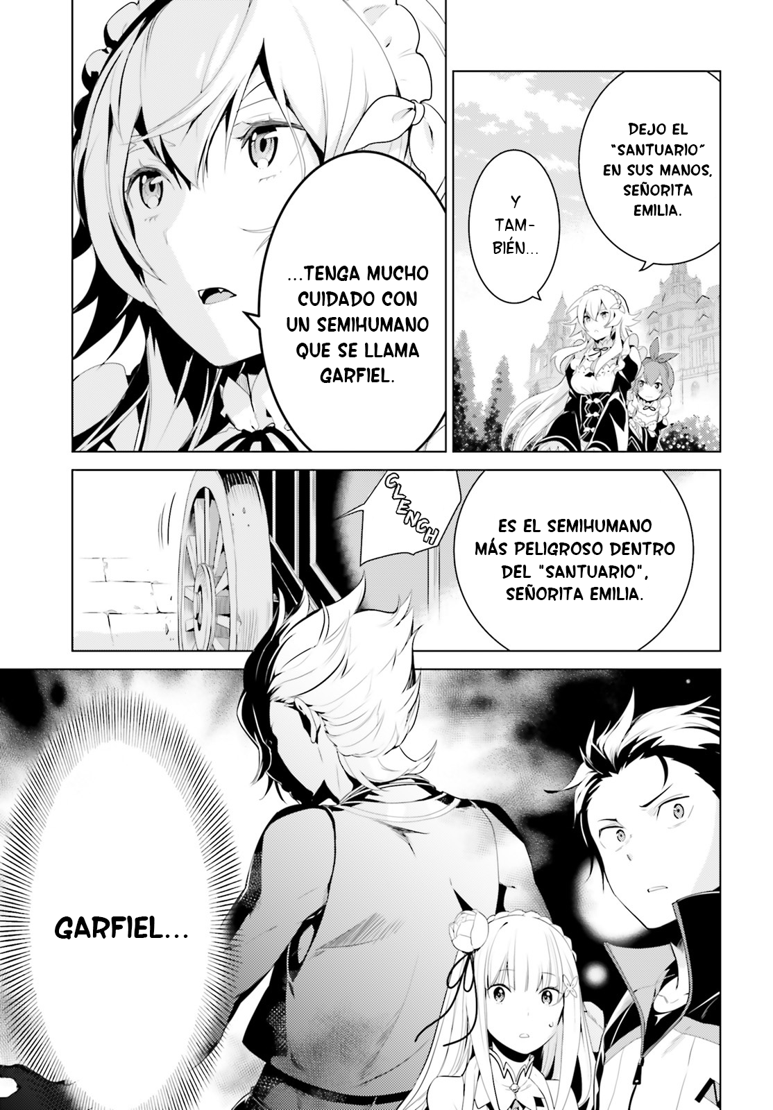 Re:Zero kara Hajimeru Isekai Seikatsu: Dai 4-shou—Seiiki to Gouyoku no Majo Reencuentros y transcursos 第38页