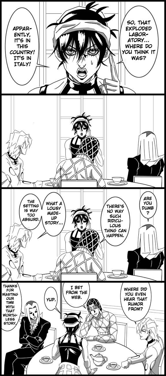Jojo's Bizarre Adventure - GioGio's Bizarre Treasure Hunt (Doujinshi) 第3页