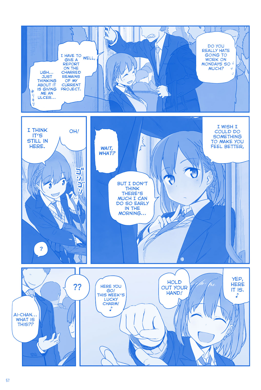 Getsuyoubi no Tawawa  (Twitter Webcomic) Part I: Manga (Ai-chan) 第7页