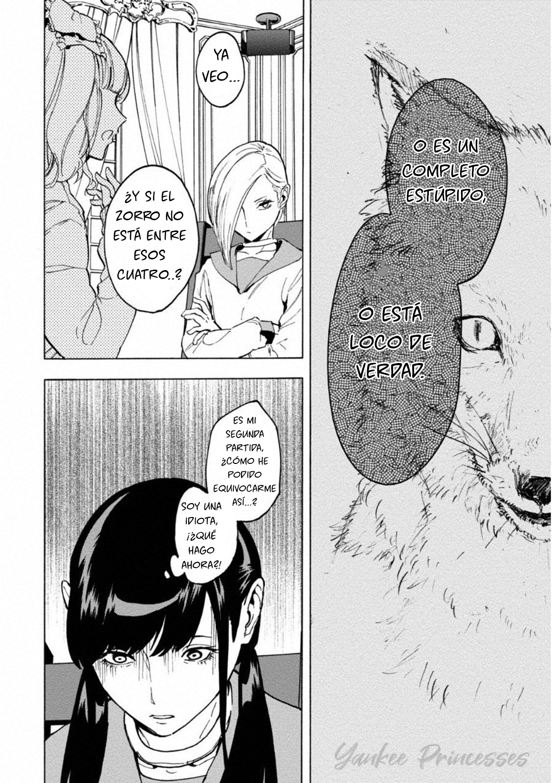 Jinrou Game: Crazy Fox Luz Oscura 第5页