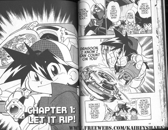 Bakuten Shoot Beyblade Vol. 1 Ch. 1 第1页