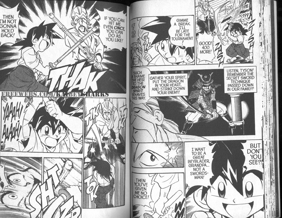 Bakuten Shoot Beyblade Vol. 1 Ch. 1 第4页
