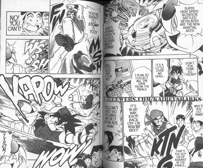Bakuten Shoot Beyblade Vol. 1 Ch. 1 第8页