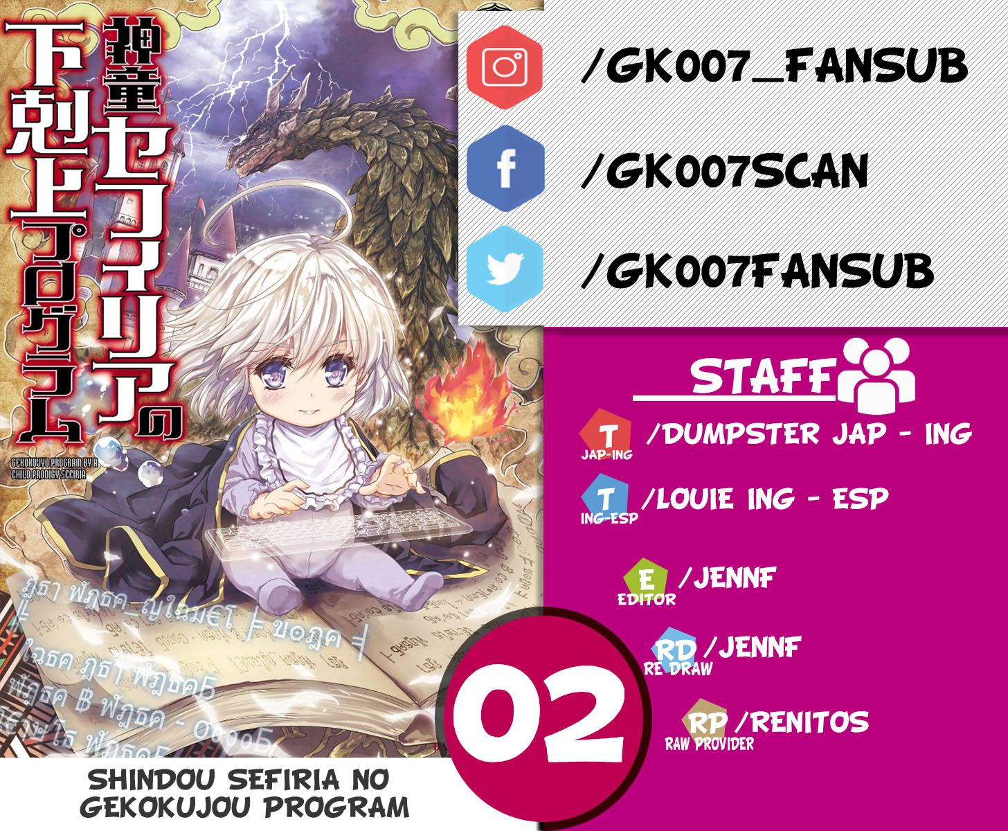 The Prodigy Sefiria's Overpowering Program Vol. 1 Ch. 2 第1页