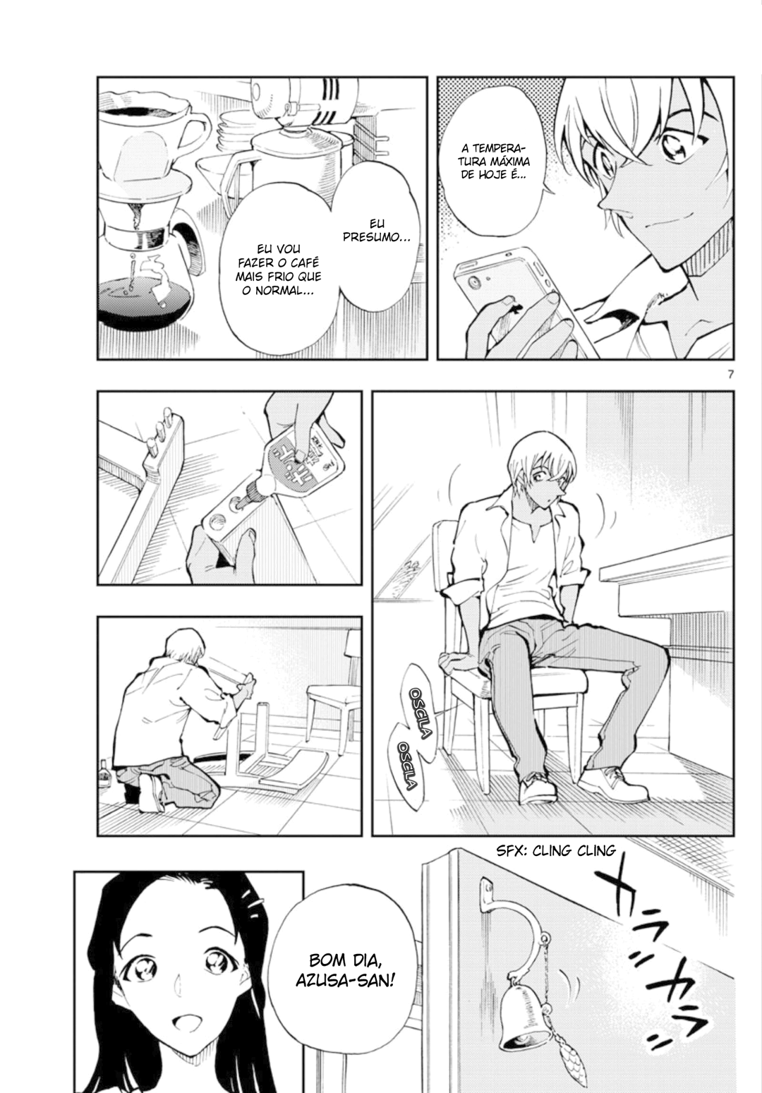 Meitantei Conan: Zero no Tea Time Três Chapéus 第7页