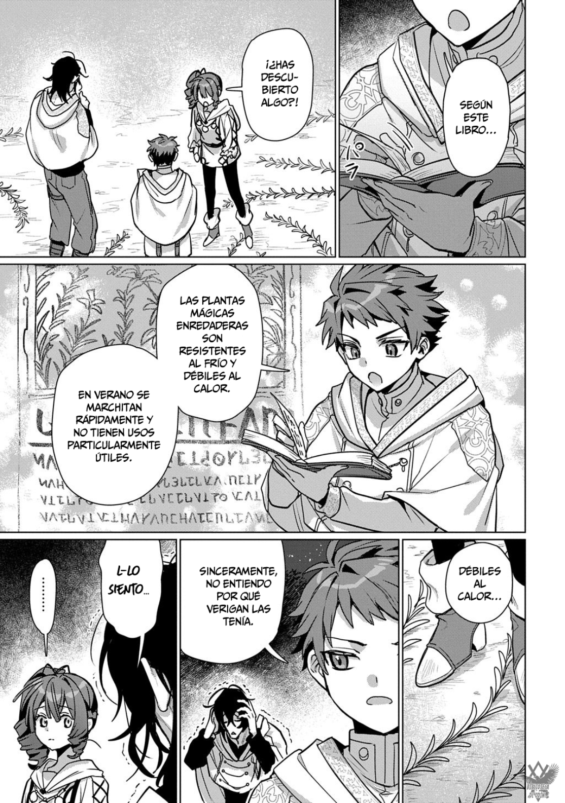 Majutsu no Tsue THE COMIC Plantas Mágicas Enredadoras. 第12页