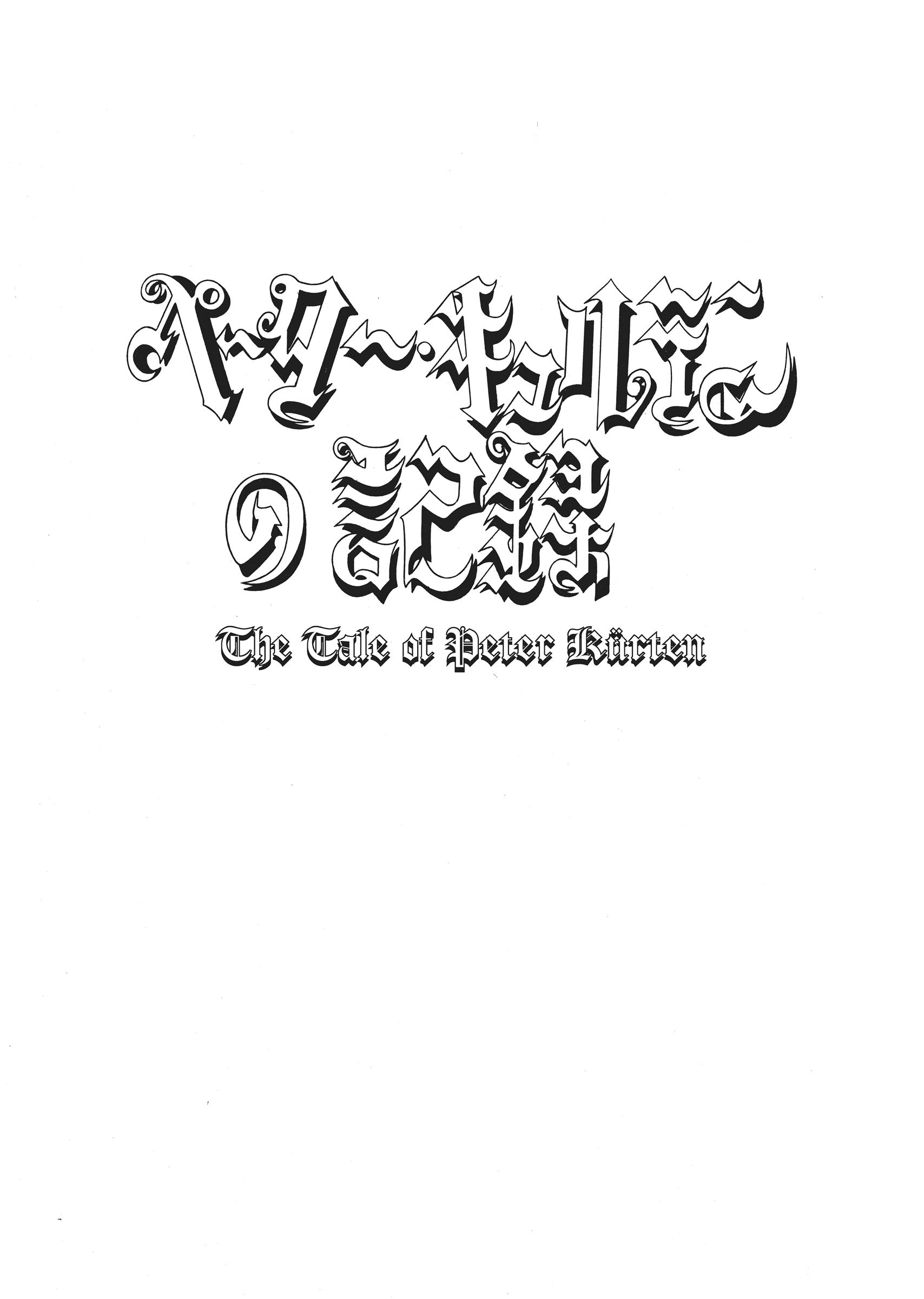 The Thief Akikazu Inoue The Tale of Peter Kürten 第9页