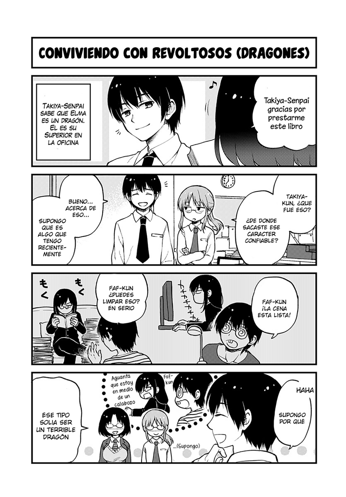 Kobayashi-san Chi no Maid Dragon - Elma OL Nikki La oficinista y el almuerzo 第4页