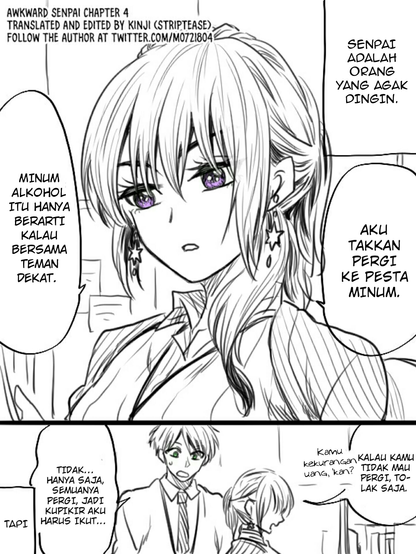 Awkward Senpai (Webcomic) Ch. 4 第1页
