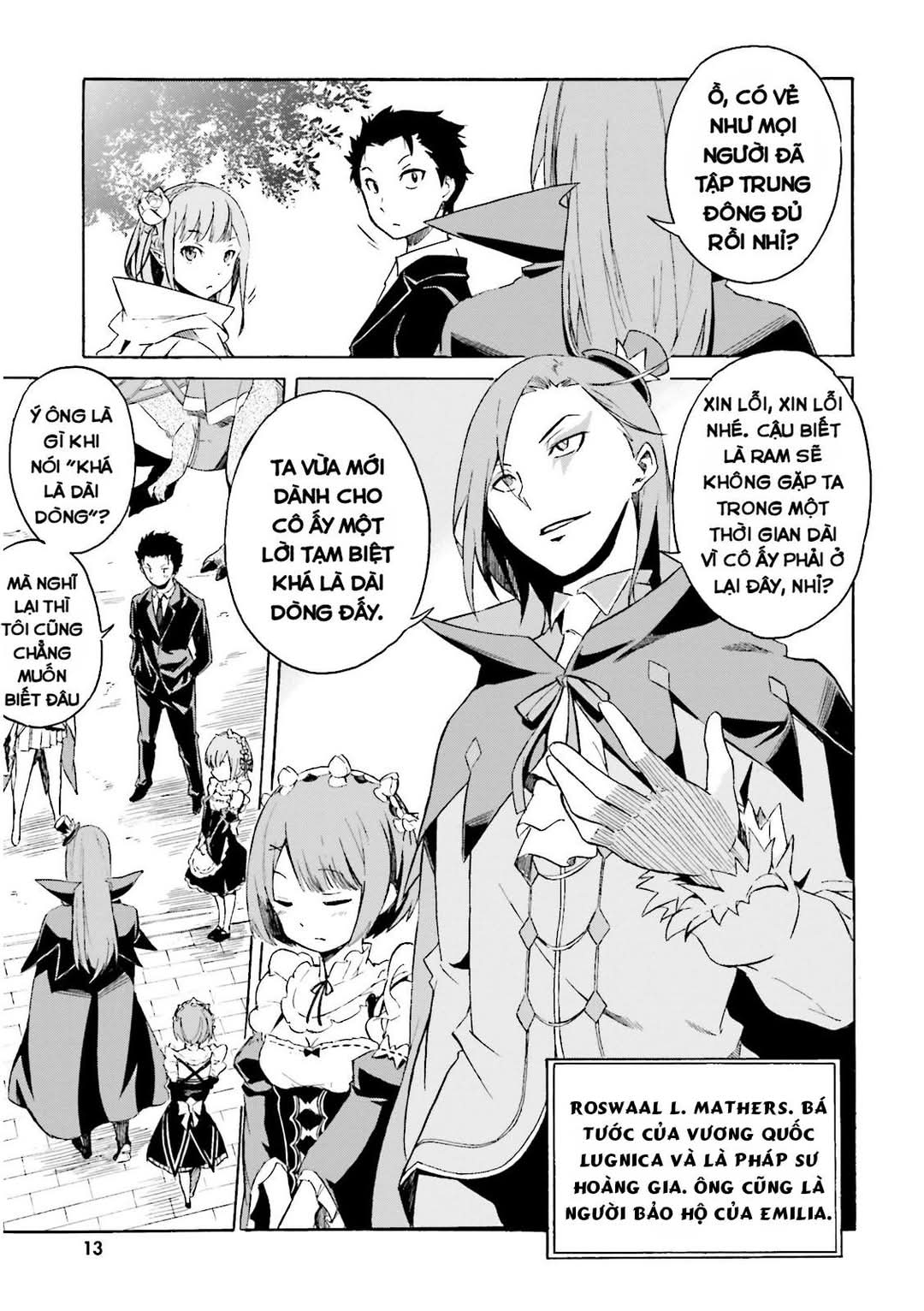 Re:Zero kara Hajimeru Isekai Seikatsu: Dai 3-shou—Truth of Zero Một buổi sáng bình yên 第13页