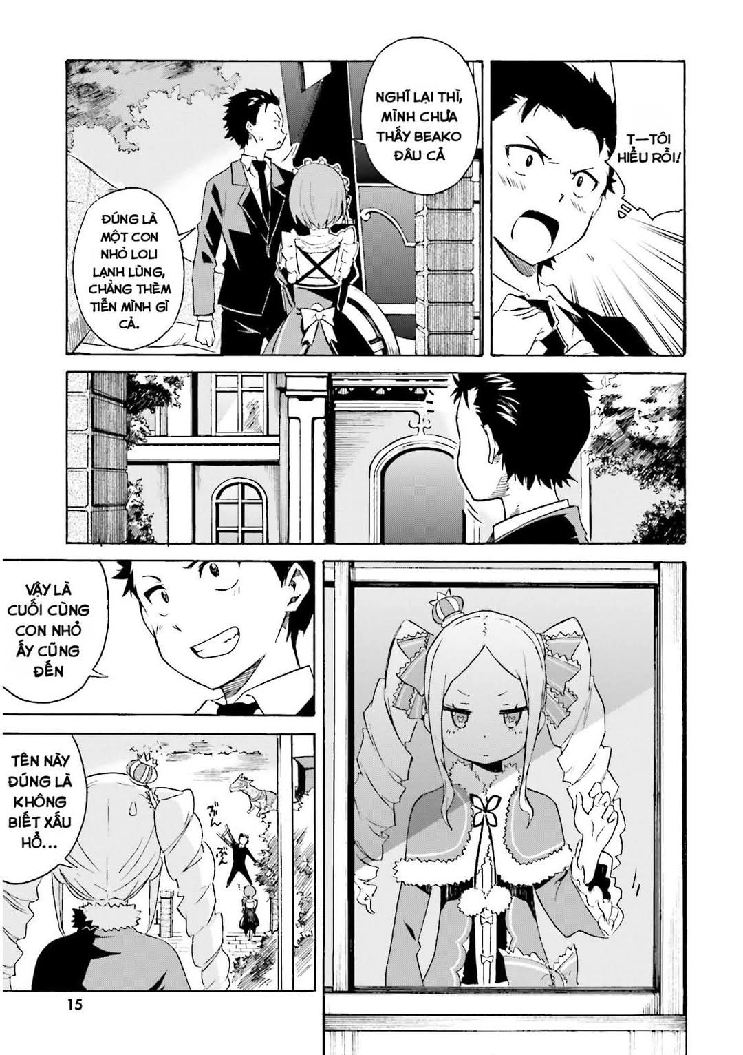 Re:Zero kara Hajimeru Isekai Seikatsu: Dai 3-shou—Truth of Zero Một buổi sáng bình yên 第15页