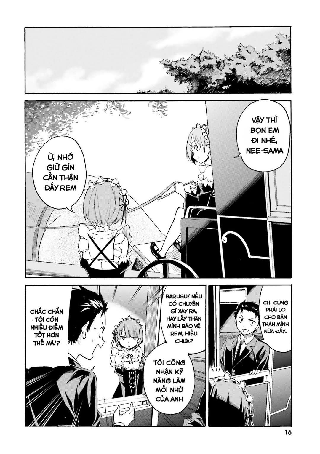 Re:Zero kara Hajimeru Isekai Seikatsu: Dai 3-shou—Truth of Zero Một buổi sáng bình yên 第16页