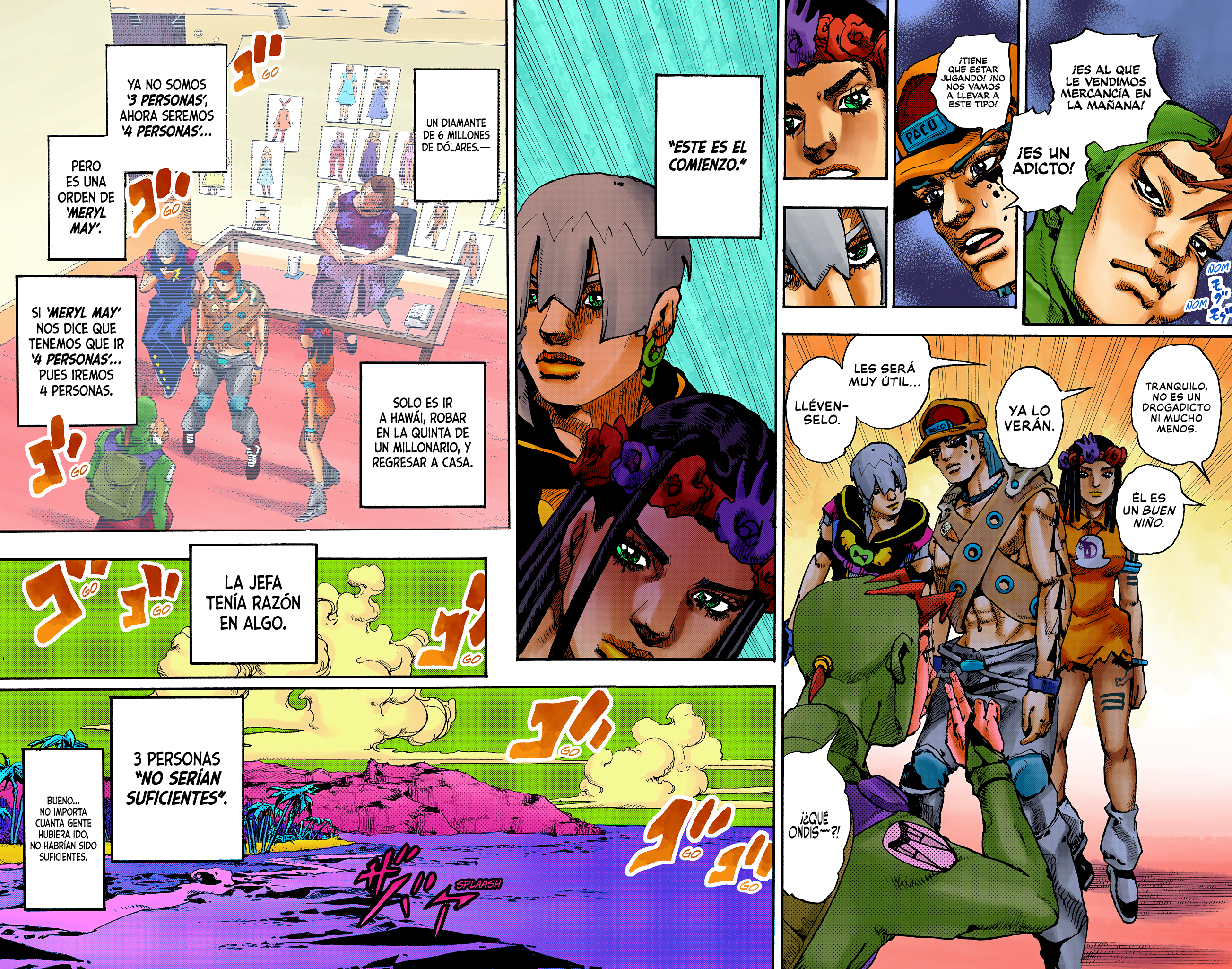 JoJo's Bizarre Adventure, Part 9: The JOJOLands (Official Colored) Salida (DEPARTURE) 第68页