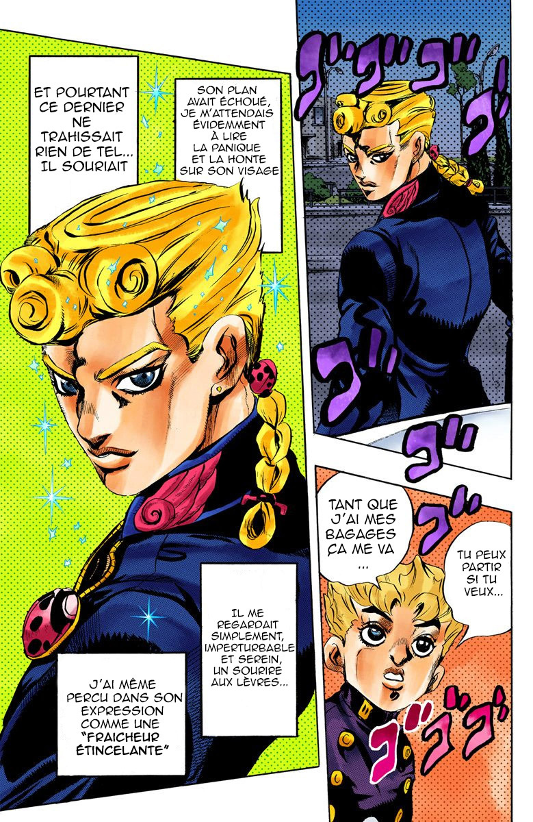 JoJo no Kimyou na Bouken Part 5: Ougon no Kaze (Official Colored) Gold Experience partie 1 第18页
