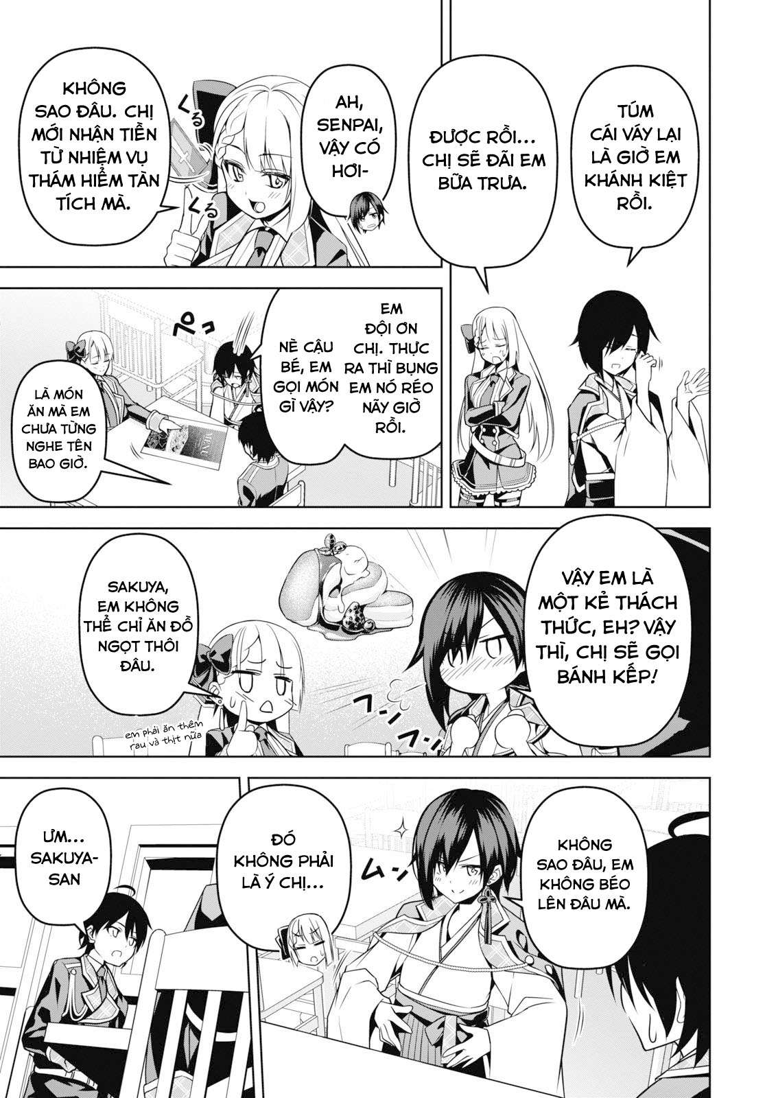 Seiken Gakuin no Maken Tsukai Vol. 1 Ch. 4 第25页