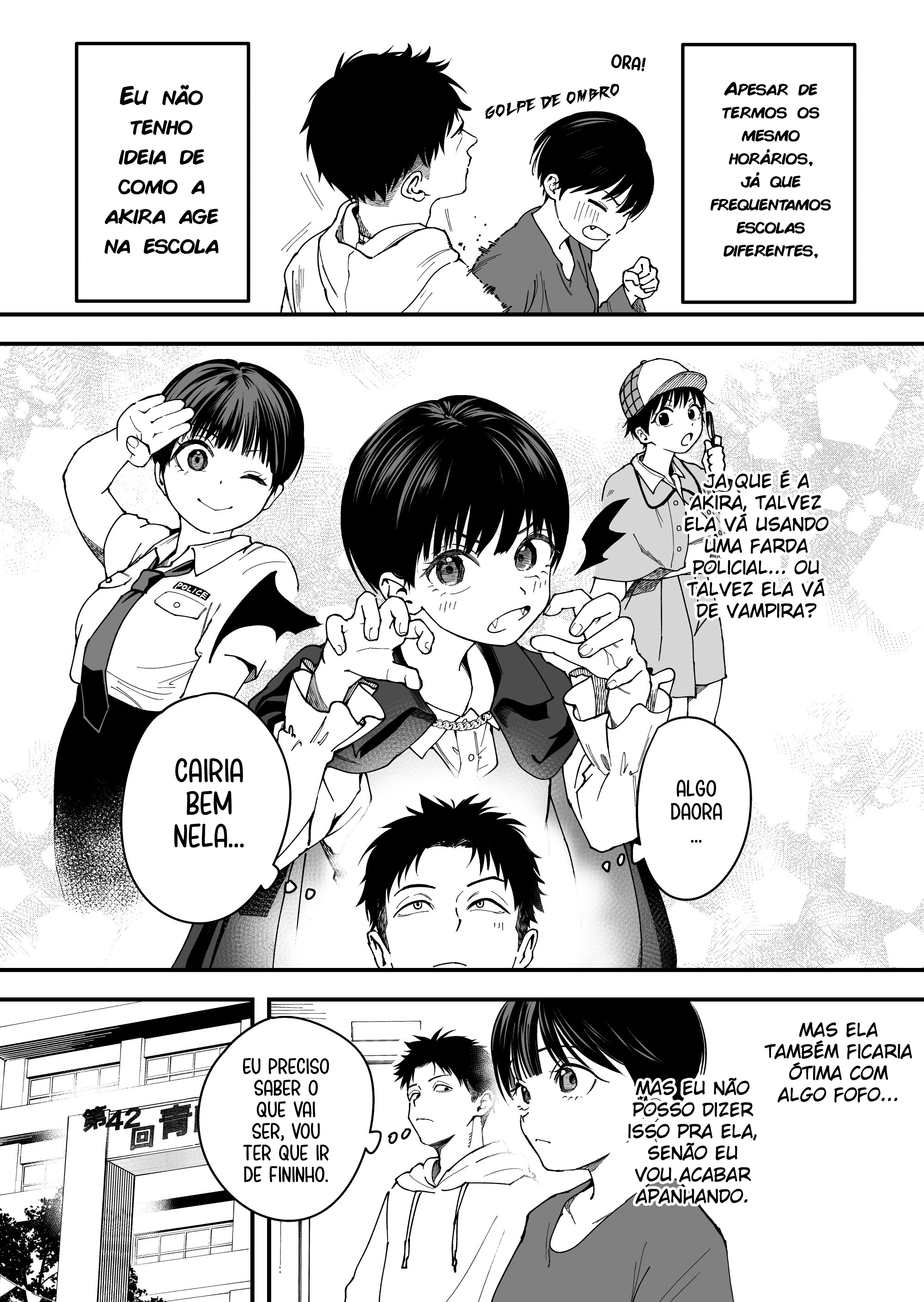 Boyish Kanojo ga Kawaisugiru Minha namorada tomboy de outra escola é bem fofa 第3页
