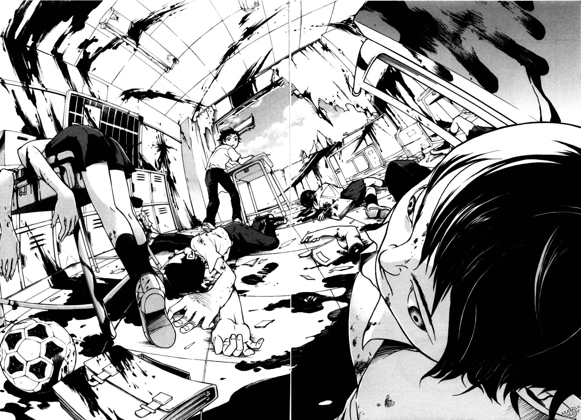 Deadman Wonderland מי הרג את אדום החזה? 第16页