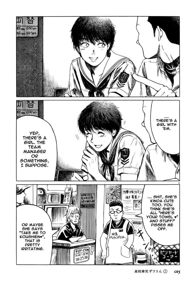Koukou Kyuji Zawa-san Batting Center 第4页