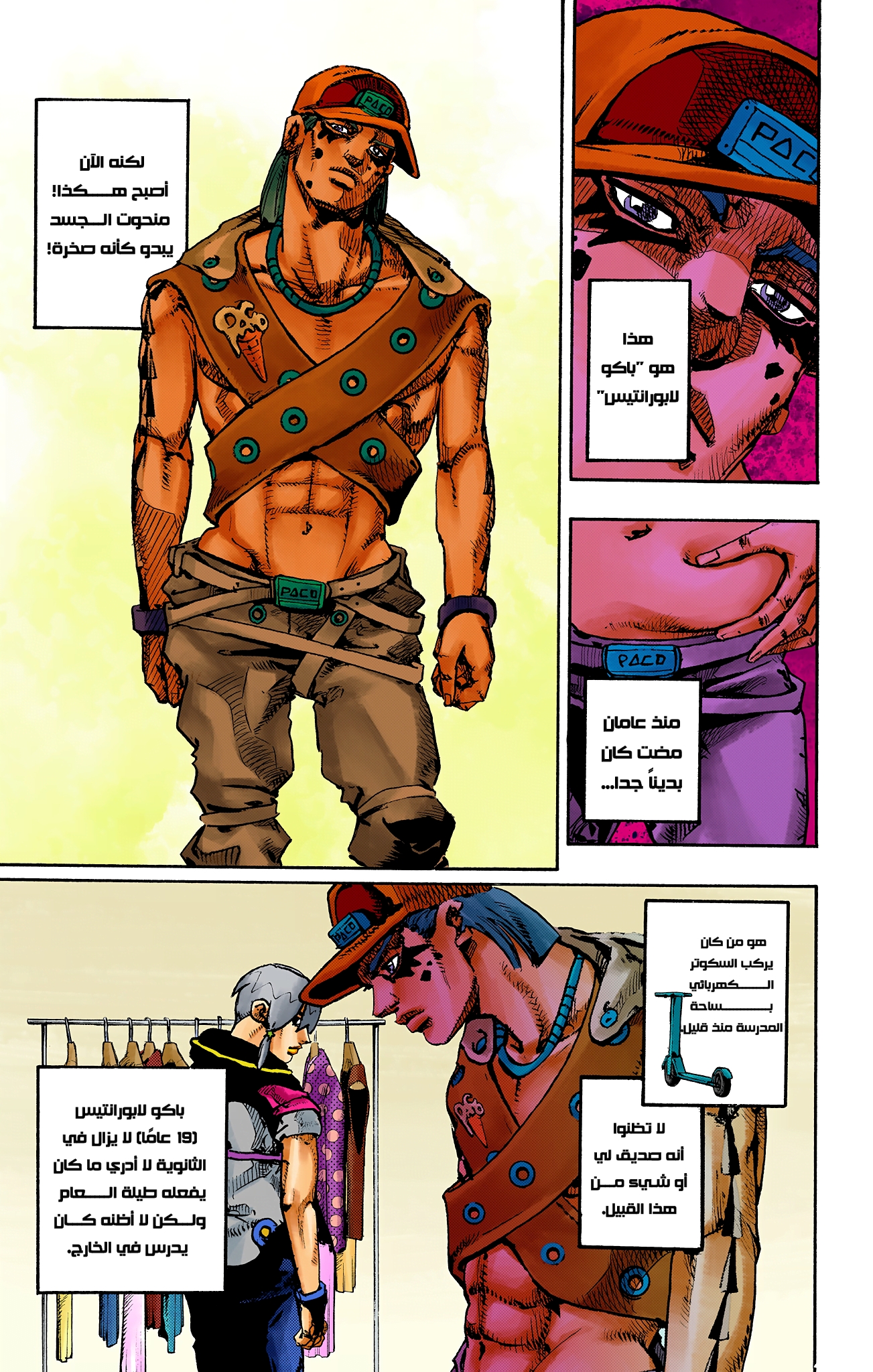 JoJo's Bizarre Adventure, Part 9: The JOJOLands (Official Colored) آليات 第48页