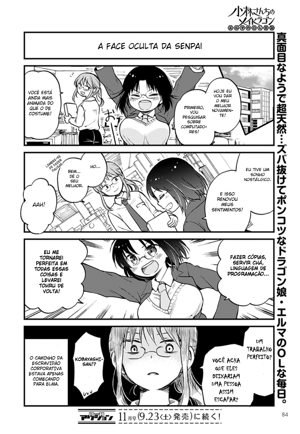 Kobayashi-san Chi no Maid Dragon - Elma OL Nikki Elma, a nova funcionária 第16页