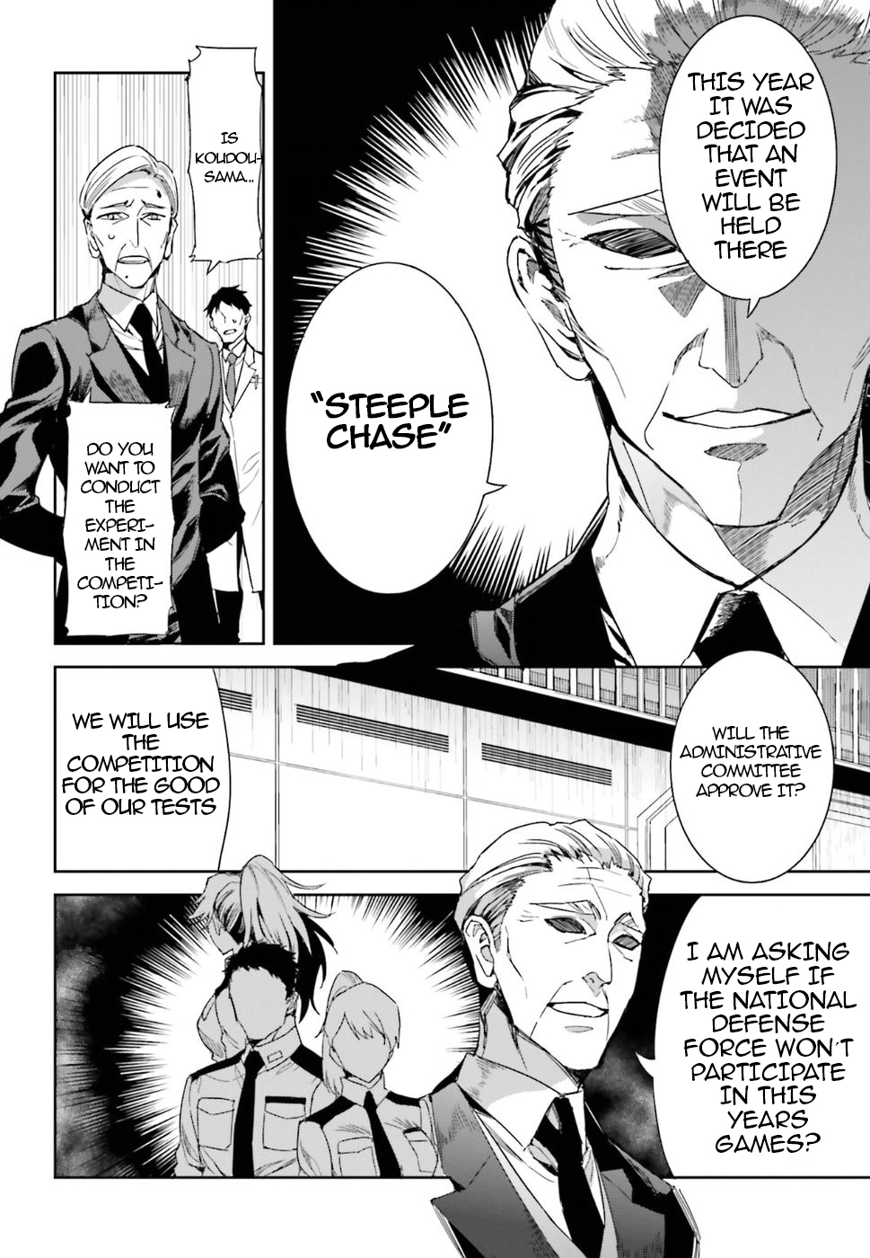 Mahouka Koukou no Rettousei - Steeplechase-hen Important points of the meeting 第15页