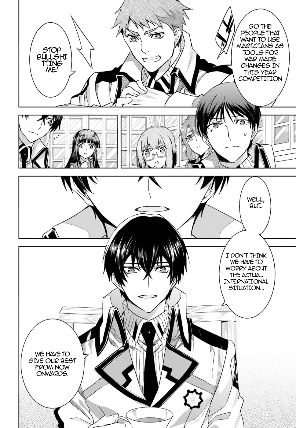 Mahouka Koukou no Rettousei - Steeplechase-hen Important points of the meeting 第37页