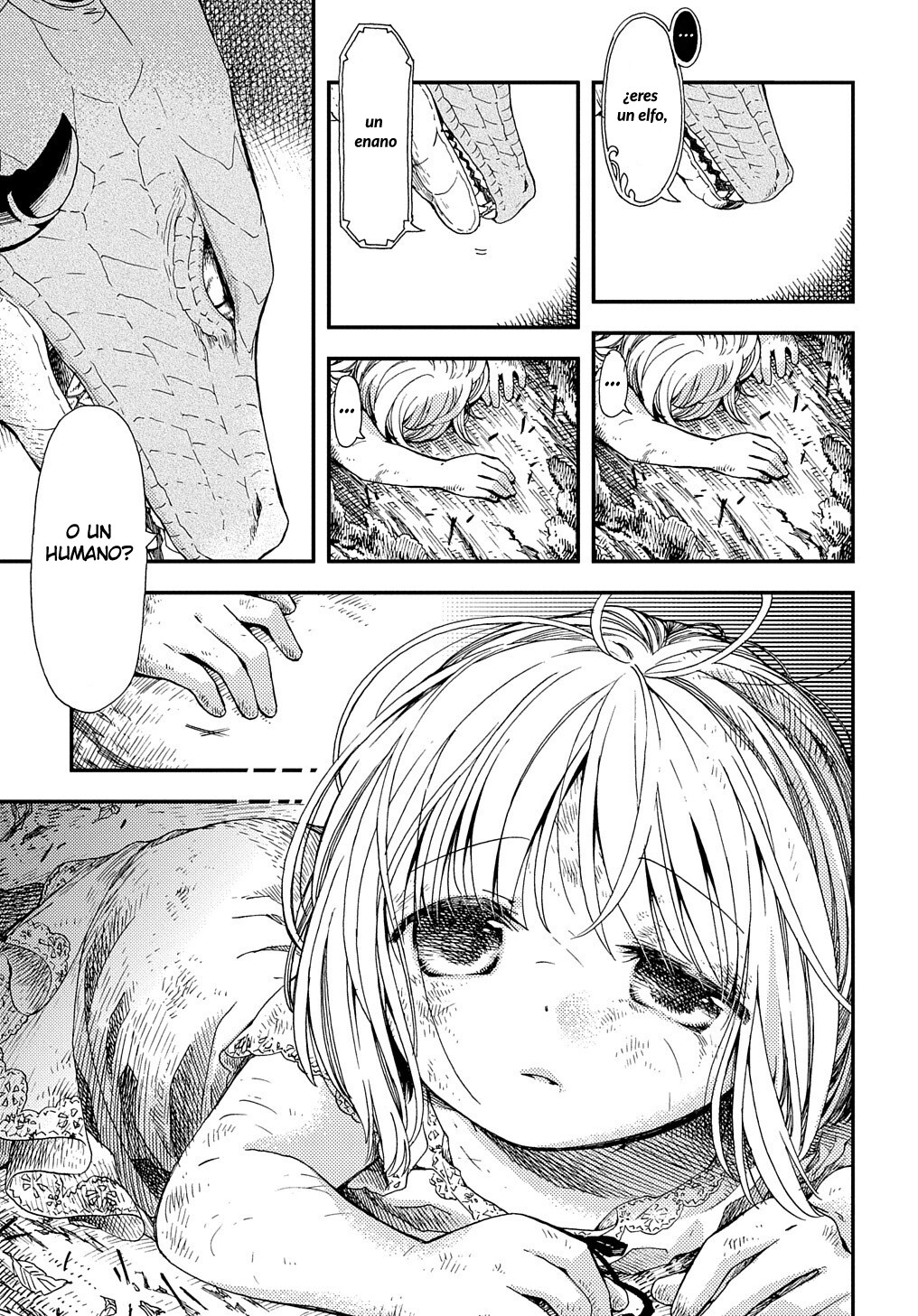 Hone Dragon no Mana Musume Aun no ha llegado la hora del viejo dragon 第7页