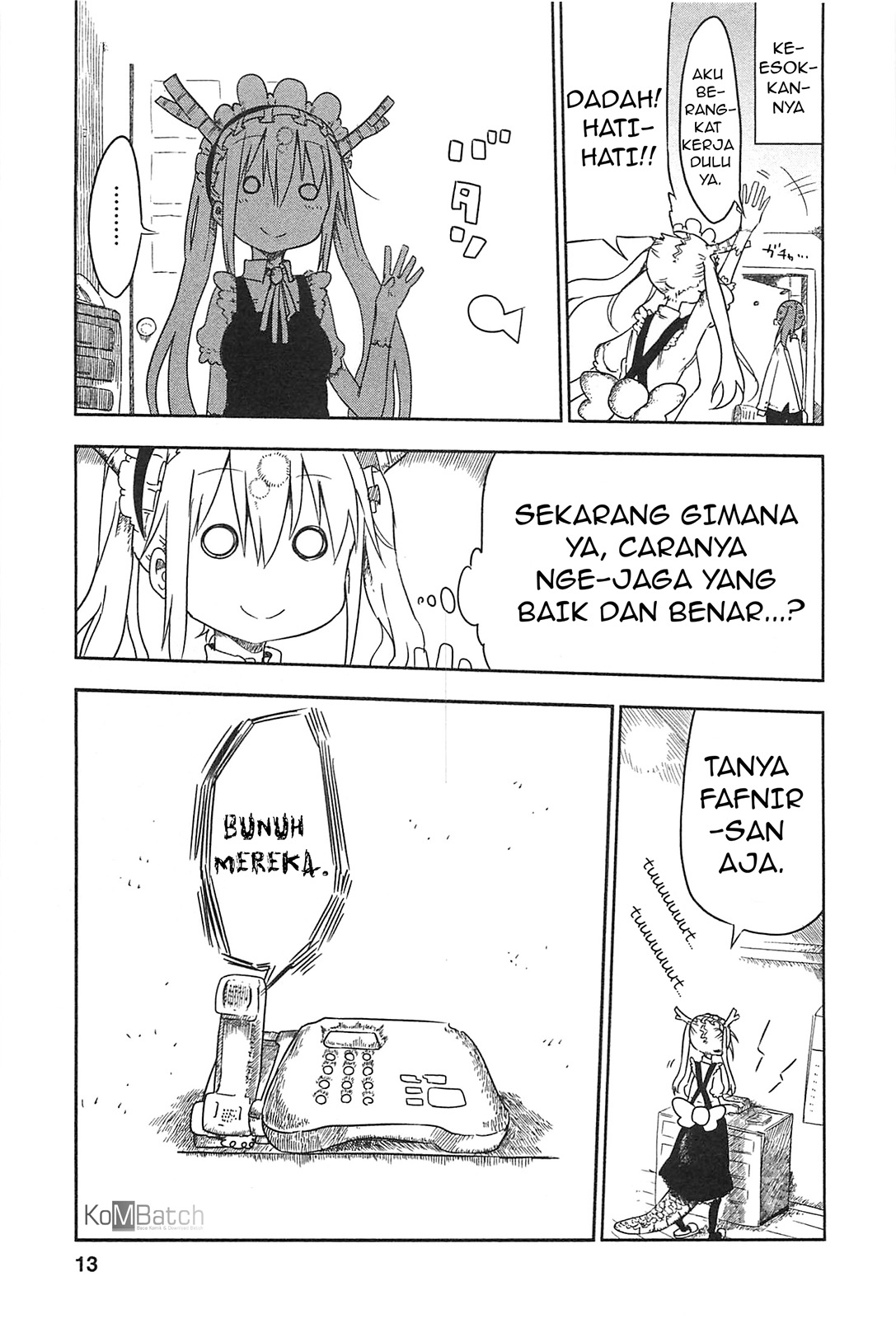 Kobayashi-san Chi no Maid Dragon Tohru dan Kobayashi-san 第13页