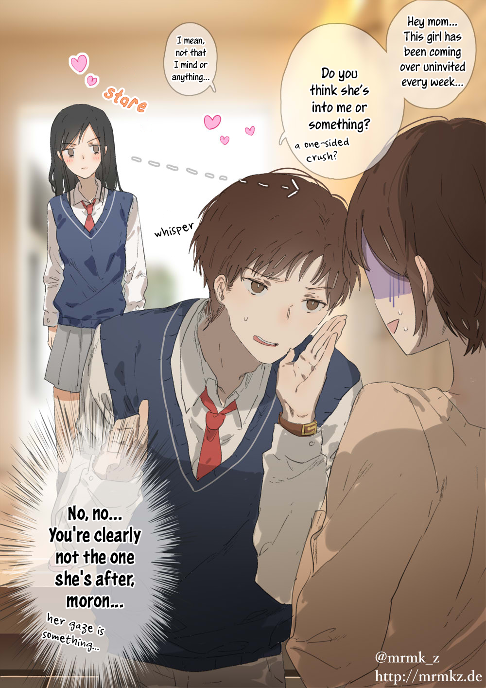 JK-chan and Her Classmate's Mom Ch. 0.1 第1页