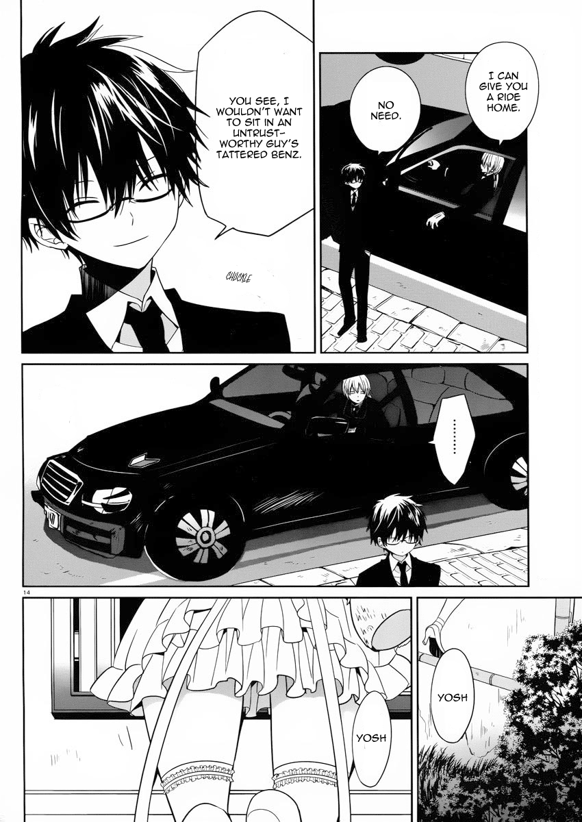 Boku to Senpai no Tekken Kousai Scissors Man 第15页