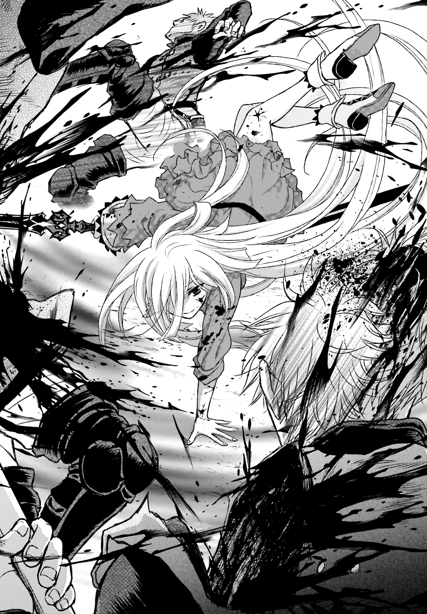 Shinigami ni Sodaterareta Shoujo wa Shikkoku no Tsurugi o Mune ni Idaku Маленькая девочка, воспитанная смертью 第18页