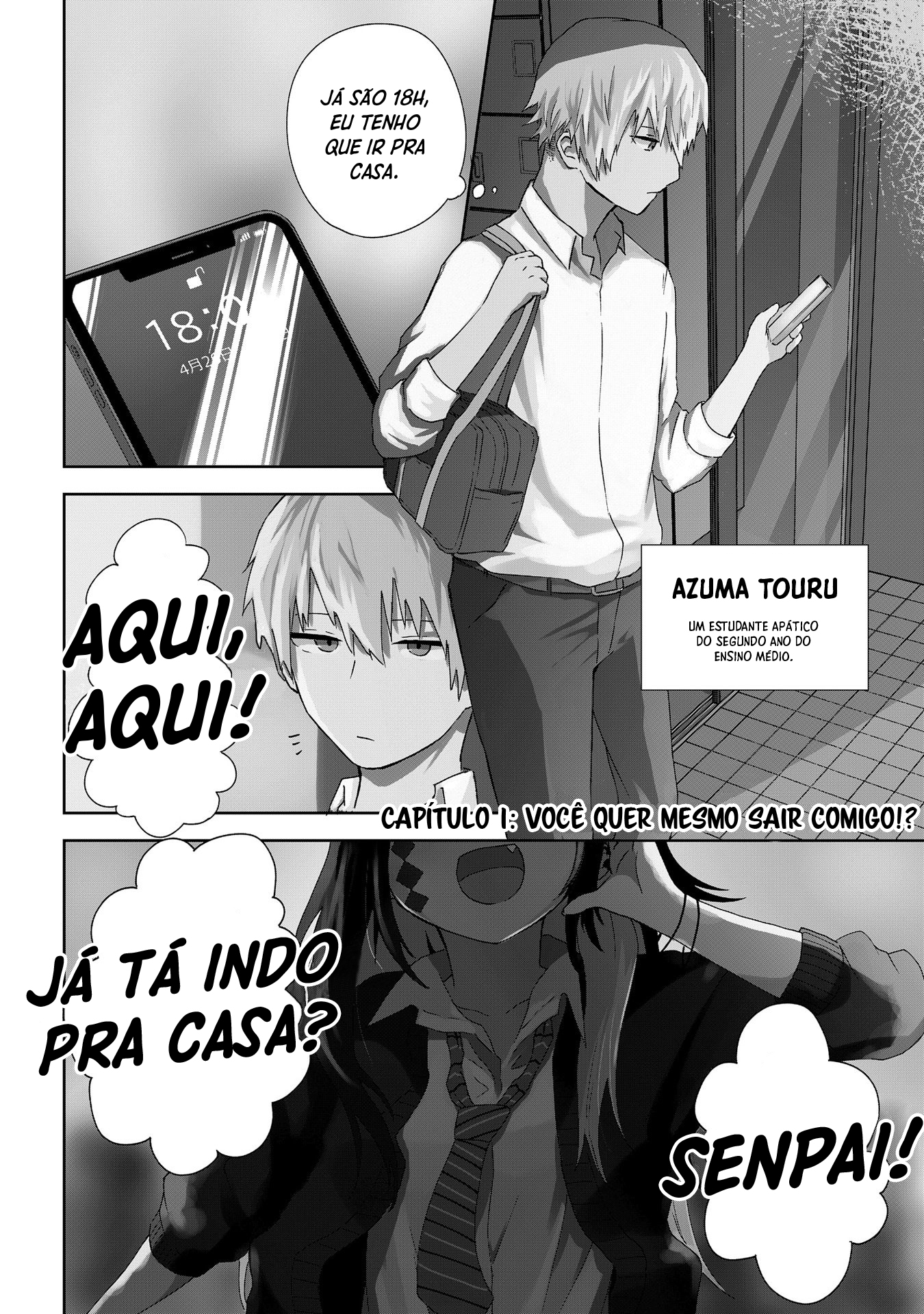 Kusozako Choroin Nishiga Hachi Você quer mesmo sair comigo!? 第2页