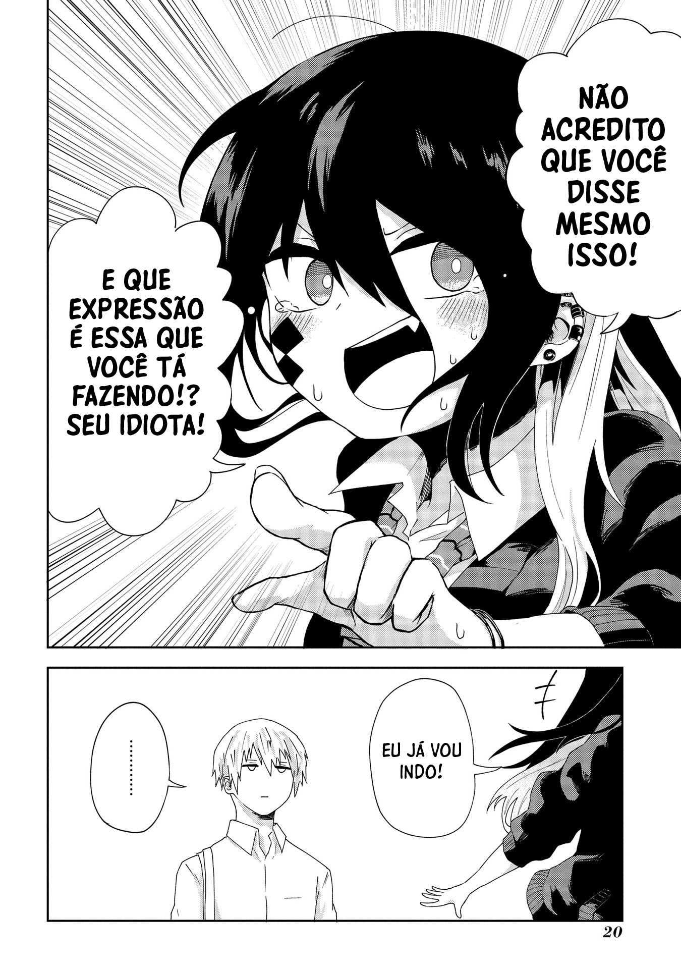 Kusozako Choroin Nishiga Hachi Você quer mesmo sair comigo!? 第18页