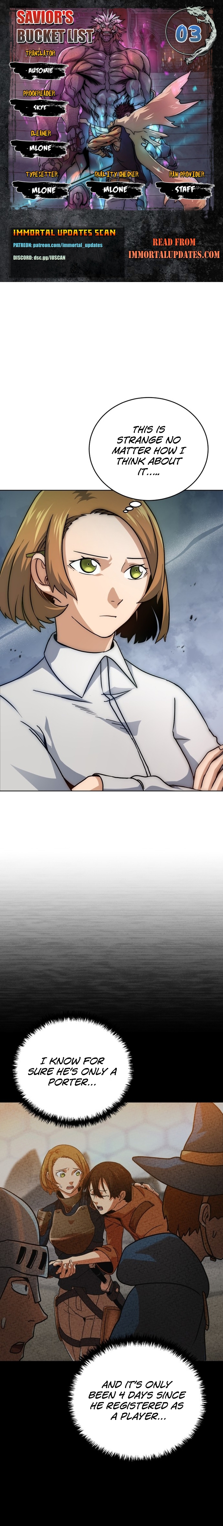 The Savior's Bucket List Ch. 3 第1页