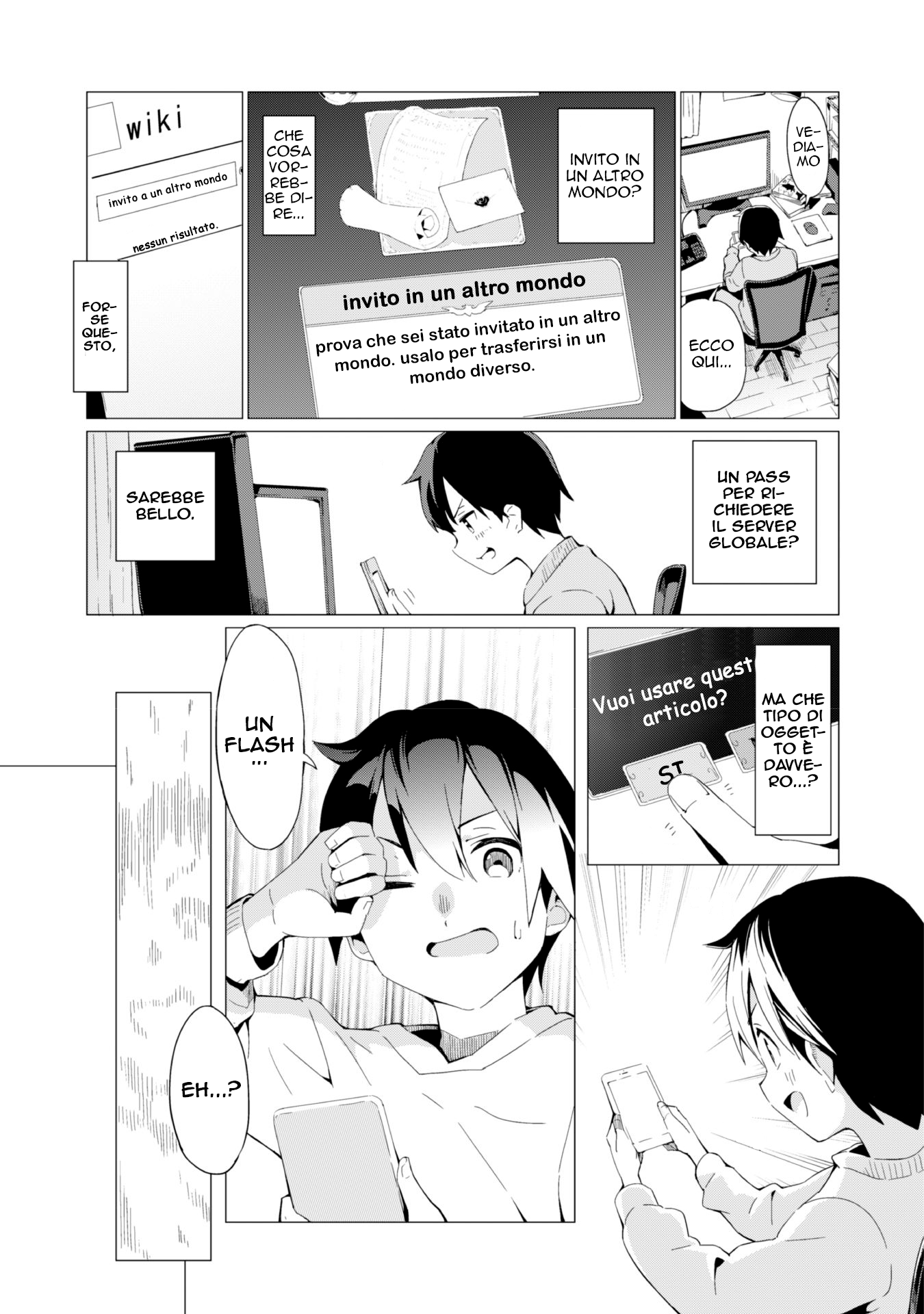 Gacha o Mawashite Nakama o Fuyasu: Saikyou no Bishoujo Gundan o Tsukuriagero Invito ad un altro mondo 第10页