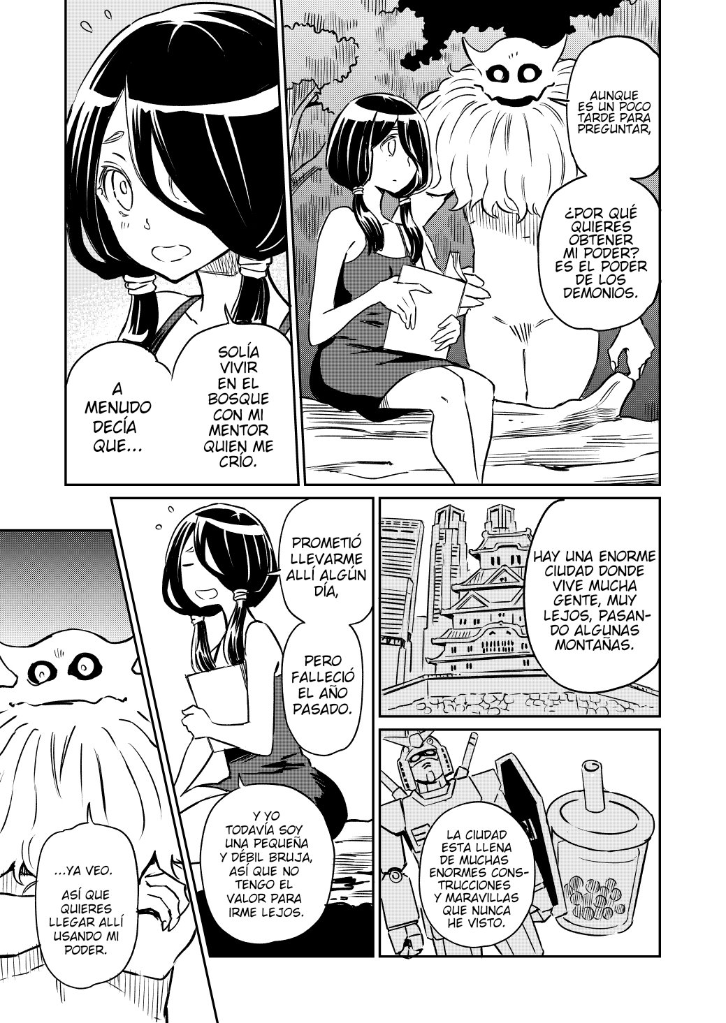 The Witch and Great Devil Ch. 3 第1页