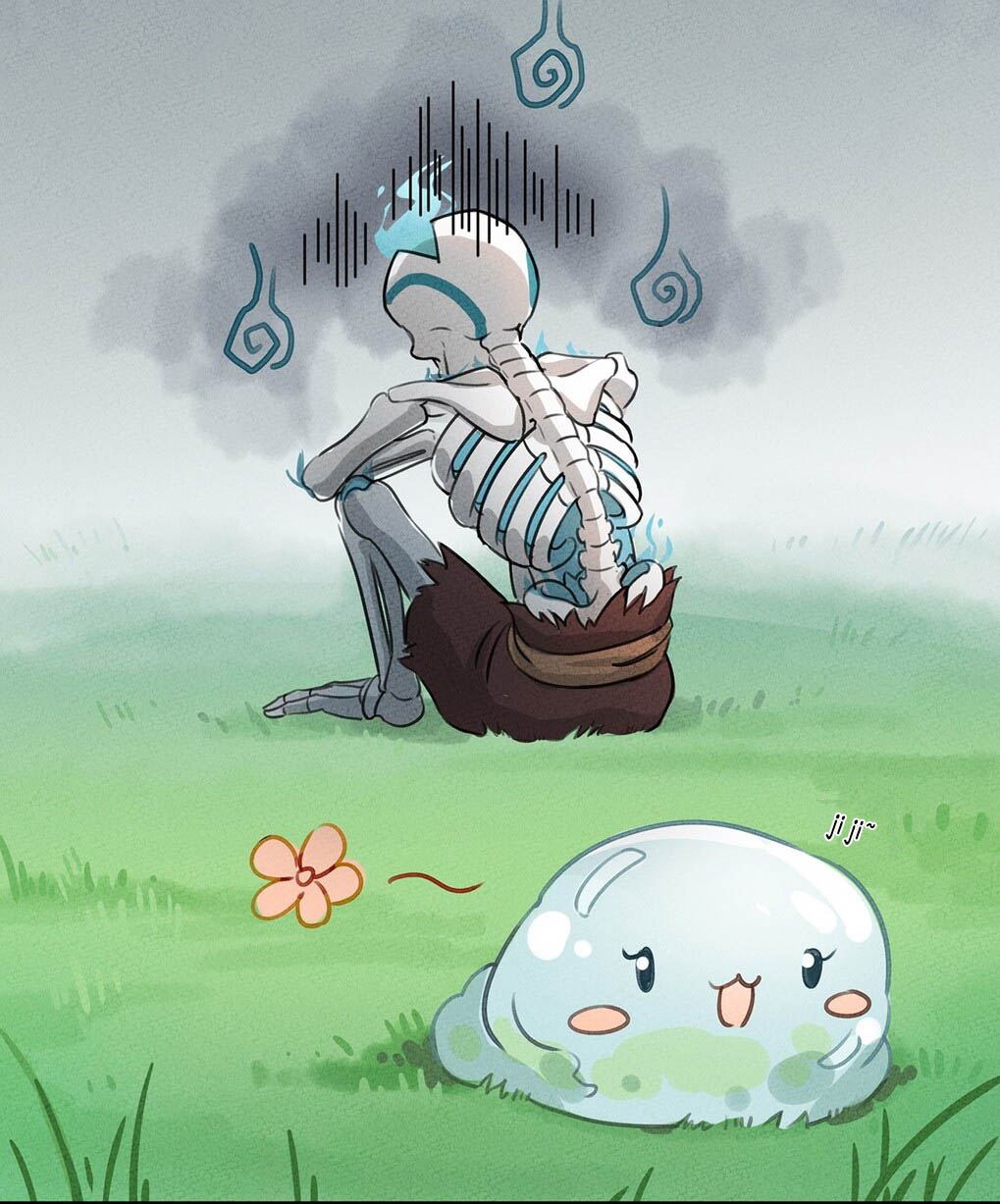 What Do I Do?! I Have Transmigrated Into the Weakest Little Monster Eu atualmente...entrei... 第32页