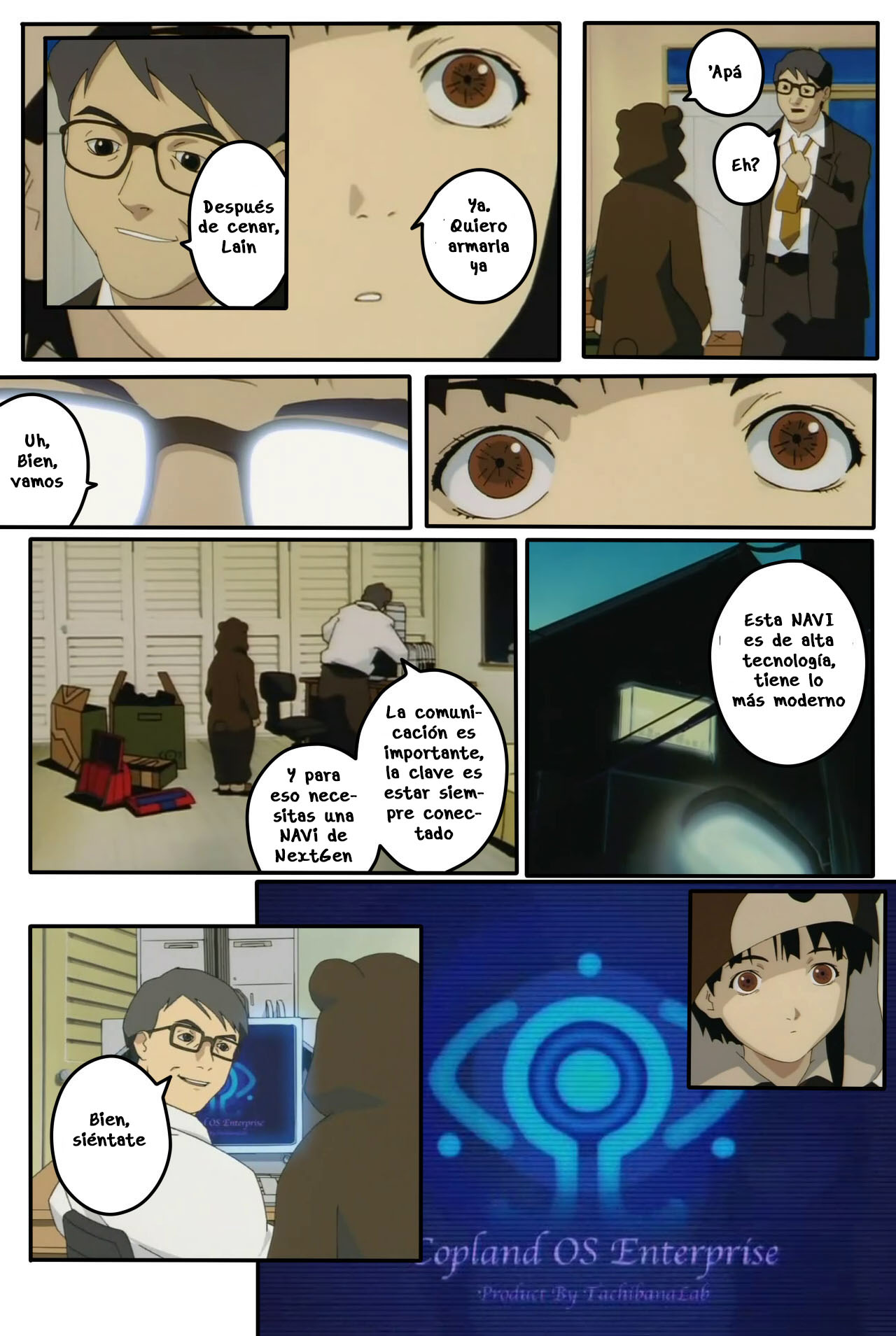 Serial Experiments Lain - Fancomic (Doujinshi) Cyberia 第6页